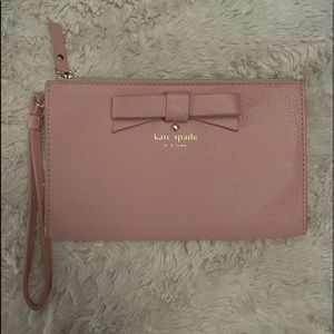 Kate Spade pink wristlet